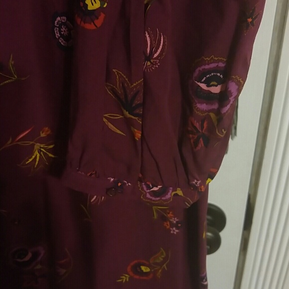 Old Navy burgundy dress. - Picture 3 of 3